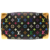 Louis Vuitton Monogram Multicolor Speedy 30 Handbag Black