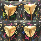Louis Vuitton Monogram Multicolor Speedy 30 Handbag Black