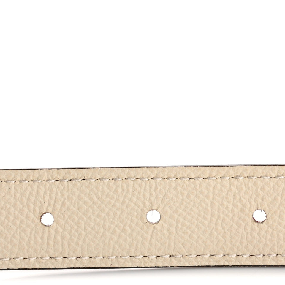 Hermes Epsom Swift 24mm Sydney Belt 80 32 Nata Rouge H