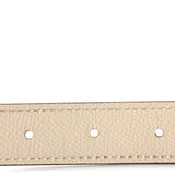 Hermes Epsom Swift 24mm Sydney Belt 80 32 Nata Rouge H