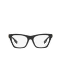 Luxury Burberry Eyewear Demo Square Eyeglasses Black