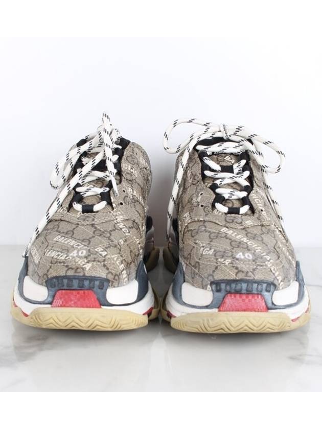 Luxury Balenciaga Trending 2025 Gucci Hacker Triple S Ebony 40 250