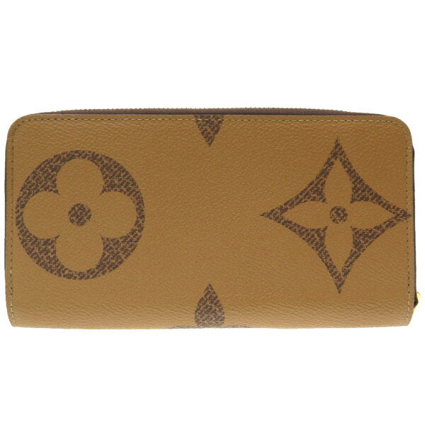 Louis Vuitton Monogram Canvas Round Zipper Long Wallet