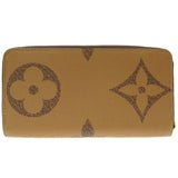 Louis Vuitton Monogram Canvas Round Zipper Long Wallet