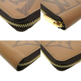 Louis Vuitton Monogram Canvas Round Zipper Long Wallet