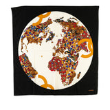 Chanel Coco Mark Accessories Motif Silk Scarf