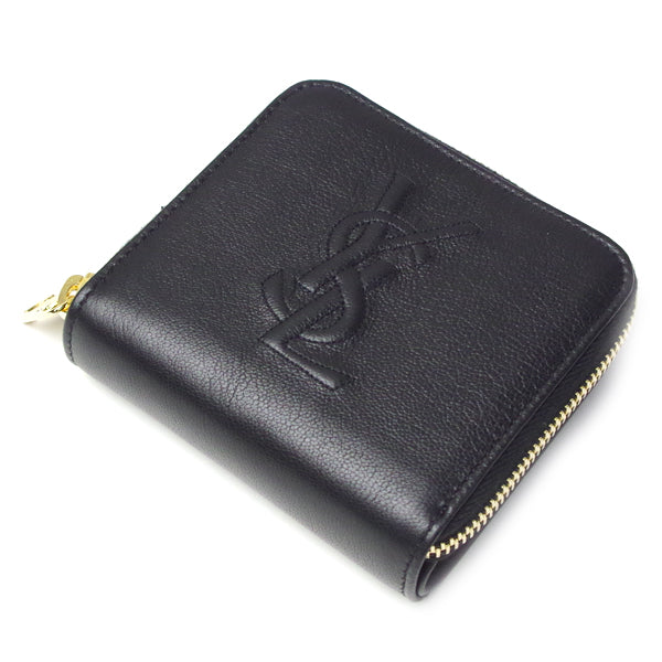 Saint Laurent- Leather Bifold Wallet