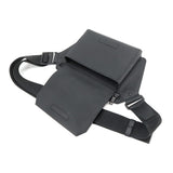Louis Vuitton Aerogram Takeoff Sling Bum Bag Body Bag Leather Black Metal Fittings