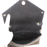 Louis Vuitton Saint Michel Shoulder Bag Epi Noir Brown