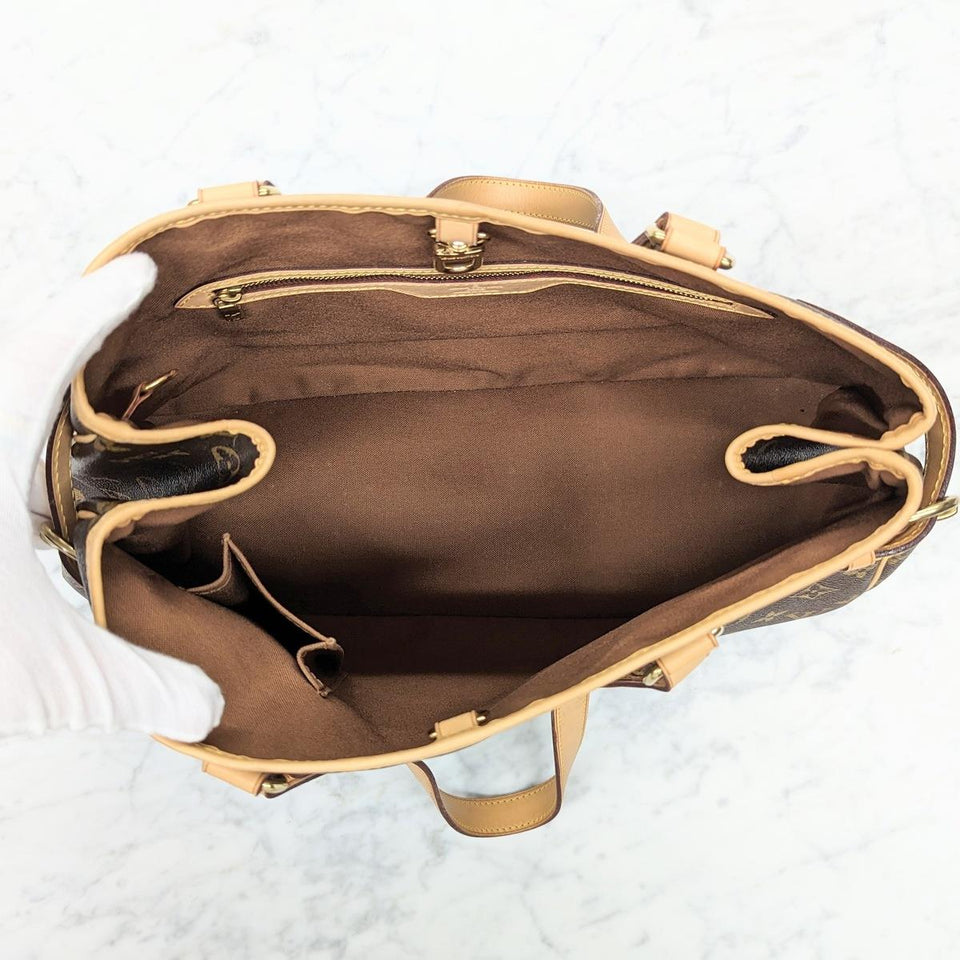 Louis Vuitton Batignolles Horizontal Shoulder Bag Messenger Bag Monogram