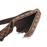 Louis Vuitton Damier Geronimos Body Bag Waist Pouch Ebene Brown