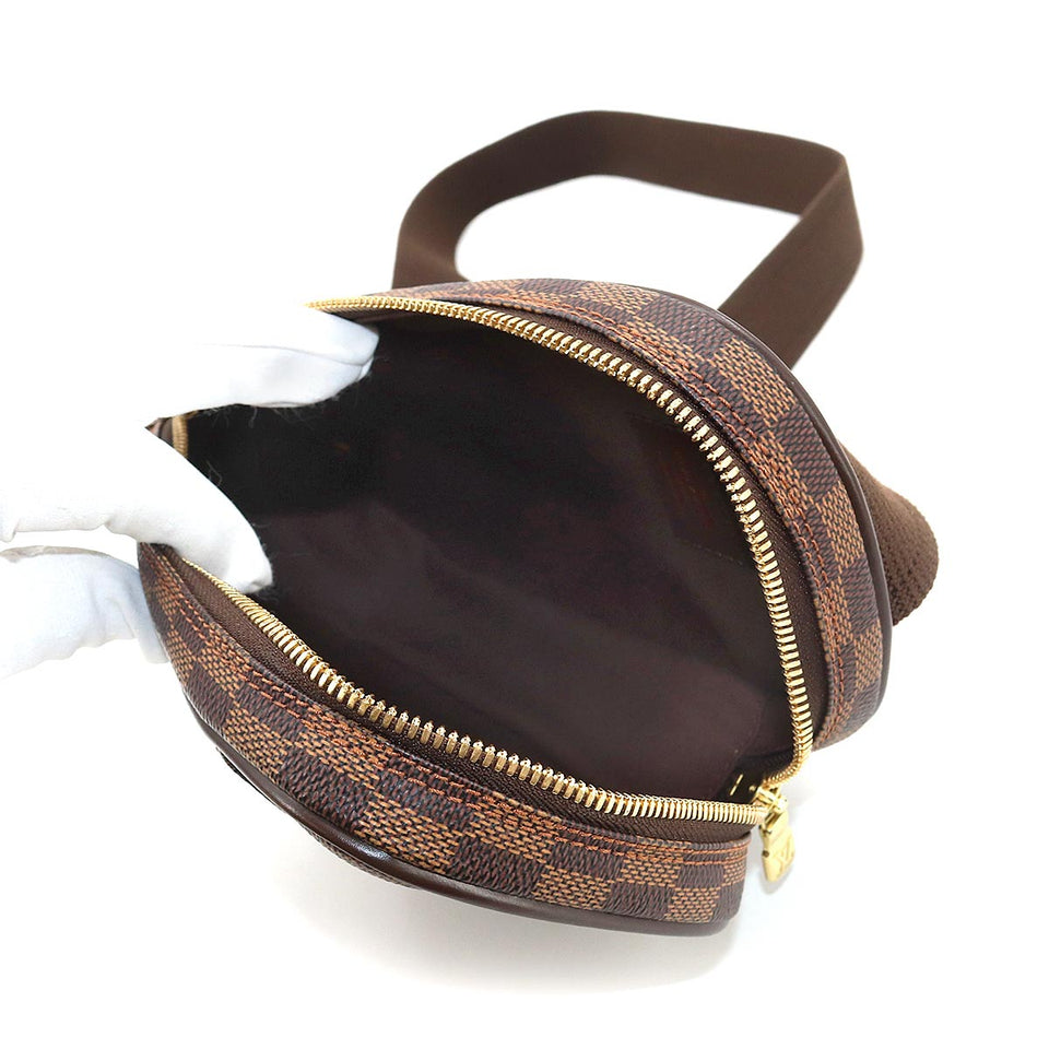 Louis Vuitton Damier Pochette Ganges Body Bag Ebene