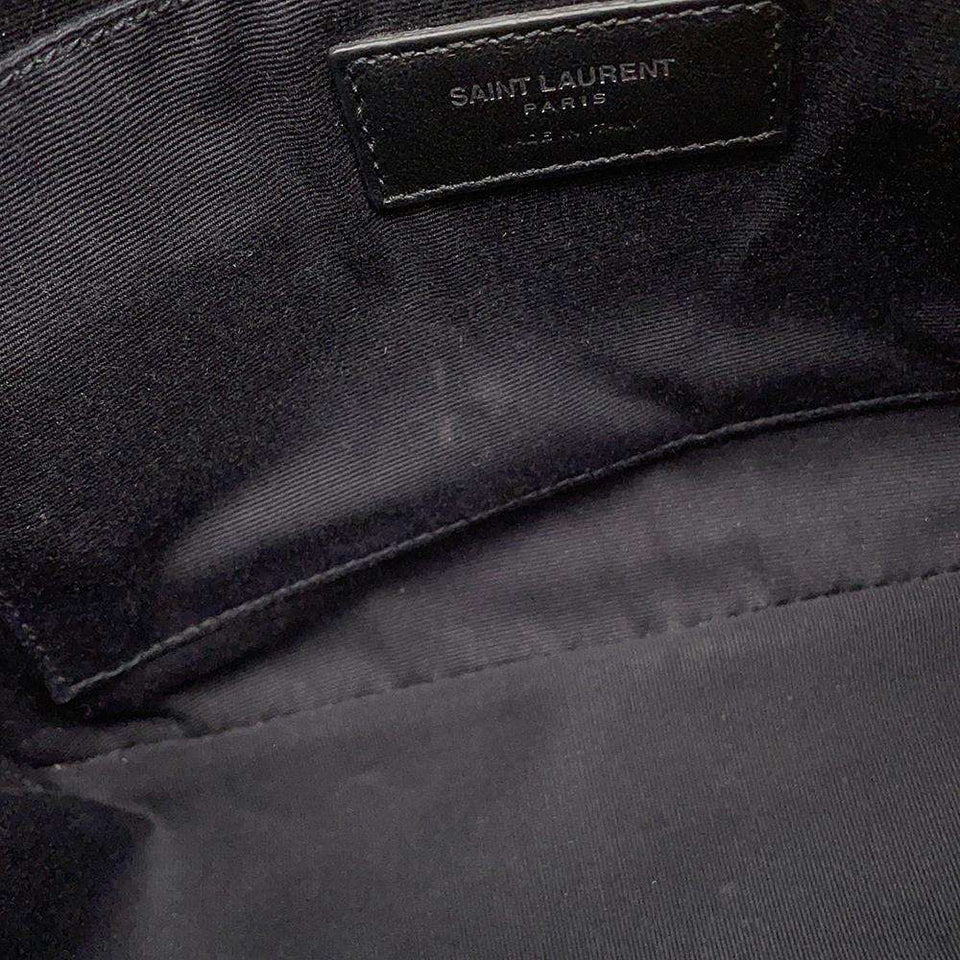 Saint Laurent- Paris Shoulder Bag Camera Bag Lou Gray/Black