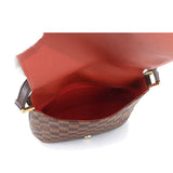 Louis Vuitton Damier Musette Salsa Long Shoulder Bag Ebene Gold Hardware