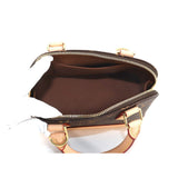 Louis Vuitton Monogram Alma BB 2 Way Hand Shoulder Bag Brown