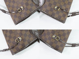 Louis Vuitton Neverfull MM Damier Ebene Tote Bag Shoulder Bag