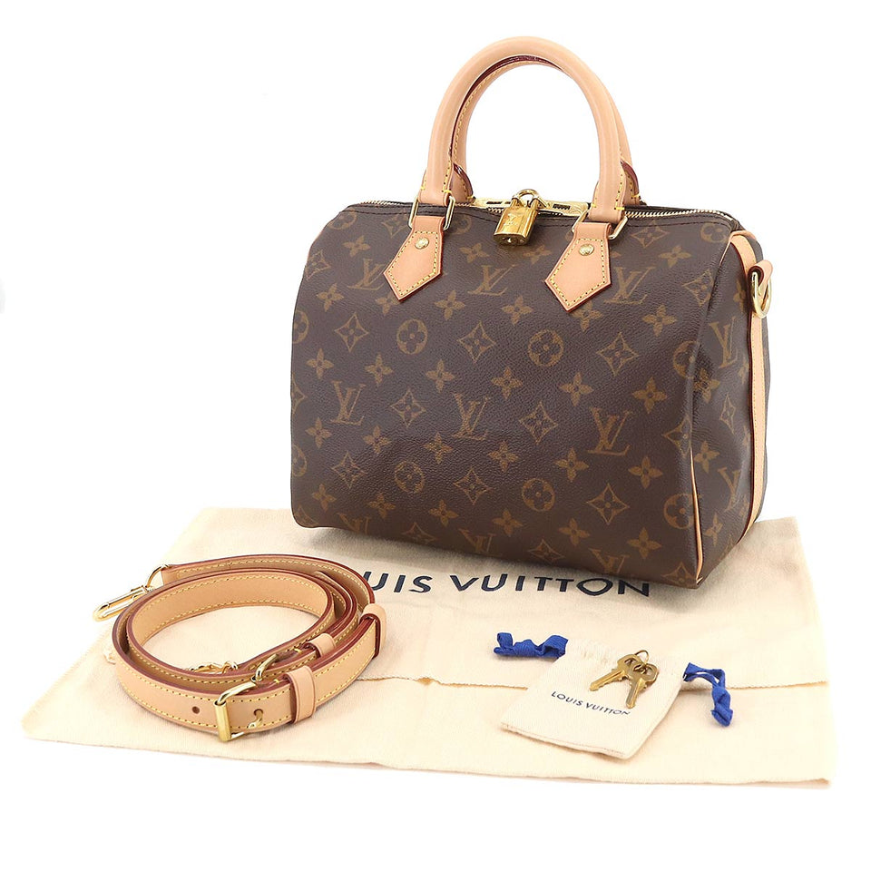 Louis Vuitton Monogram Speedy Bandouliere 25 2way Hand Shoulder Bag