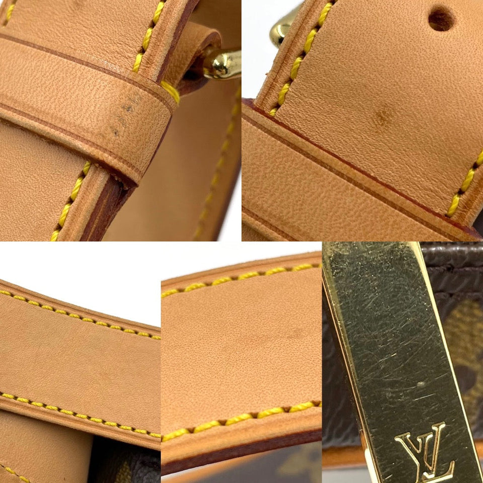 Louis Vuitton Handbag Monogram Croissant MM Shoulder Bag Brown