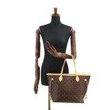 Louis Vuitton Monogram Neverfull MM Tote Bag Brown Series RFID Neverfull MM