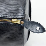 Louis Vuitton Epi Speedy 25 Handbag Mini Boston Bag Noir Black