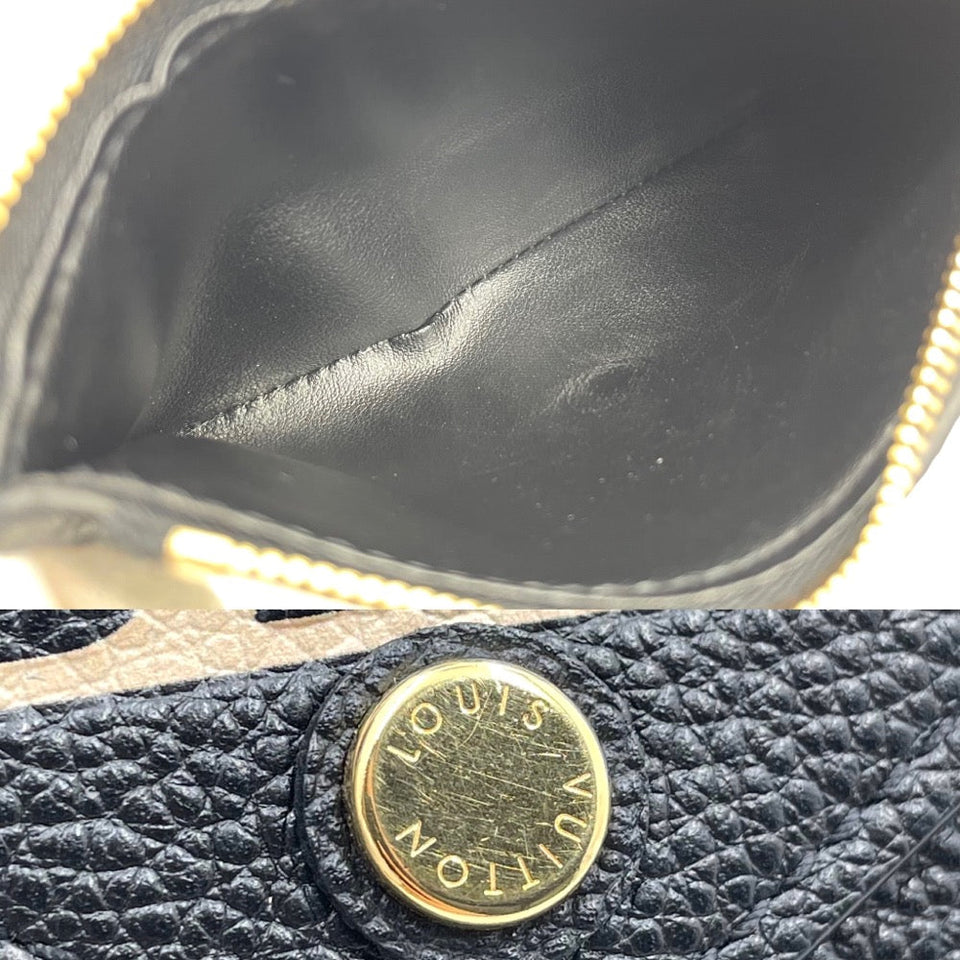 Louis Vuitton Monogram Imprint Portefeuille Victorine Mini Wallet