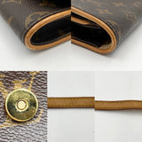 Louis Vuitton Waist Bag Twin GM Pochette Pouch Monogram Brown