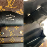 Louis Vuitton Wallet Portefeuille Compact Brown Black Mini Wallet Trifold