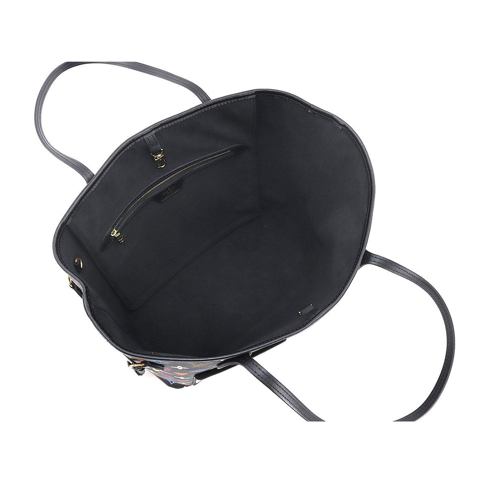 Louis Vuitton Game On Monogram Neverfull MM Tote Bag Noir