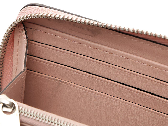 Louis Vuitton Zippy Wallet Long Wallet Mahina Magnolia