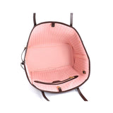 Louis Vuitton Damier Neverfull MM Tote Bag Ebene Rose Ballerine