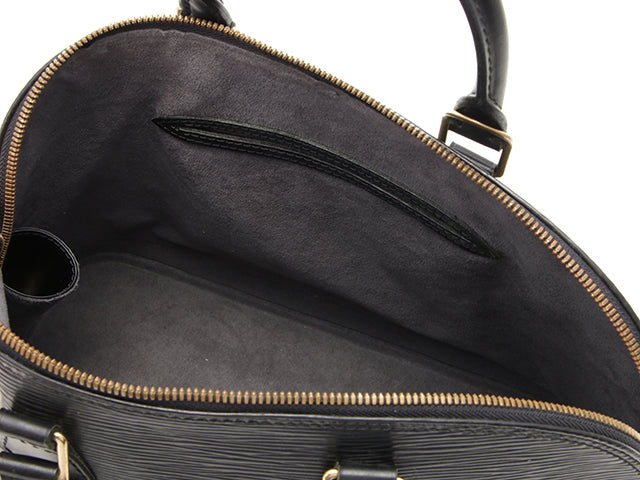 Louis Vuitton Alma PM Handbag Noir Epi