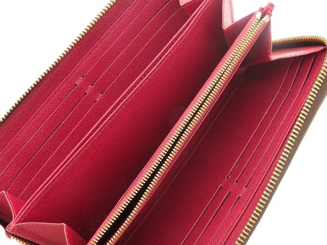 Louis Vuitton Zippy Wallet Monogram Fuchsia