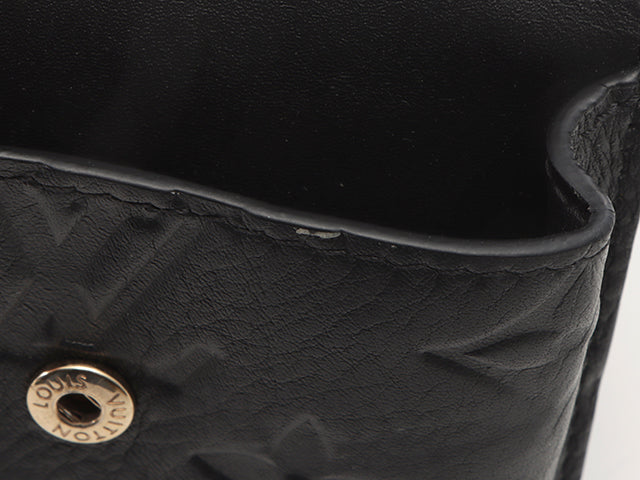 Louis Vuitton Utility Crossbody Leather Black