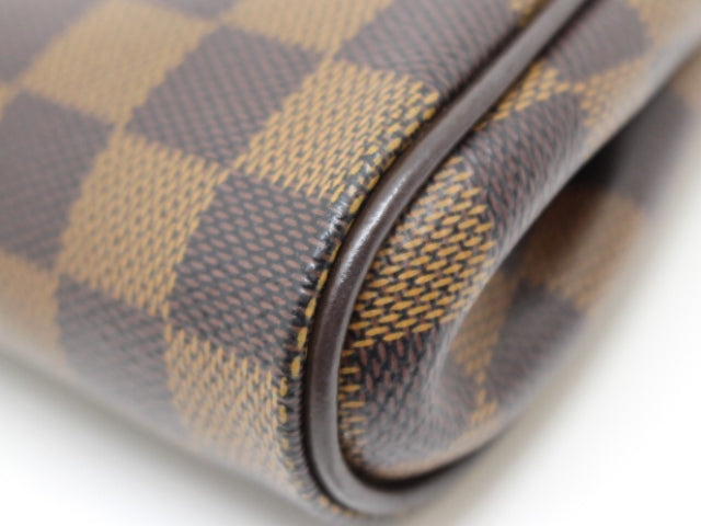 Louis Vuitton Eva Damier 2way Shoulder Bag Chain Pouch Monogram
