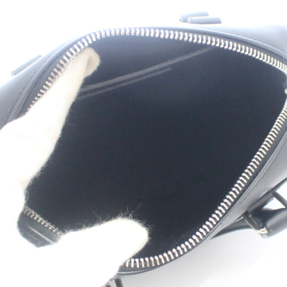 Saint Laurent- Paris Chain Shoulder Bag Baby Duffle Black White Leather