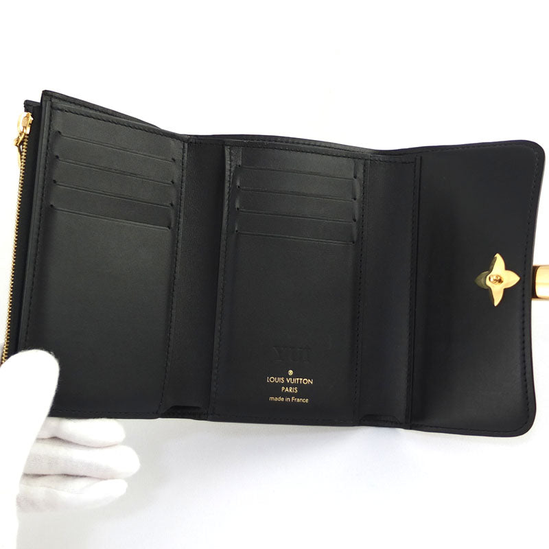 Louis Vuitton Portefeuille Flower Compact Trifold Wallet Monogram