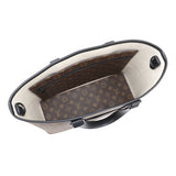 Louis Vuitton Macassar Weekend Tote PM Shoulder Bag Black