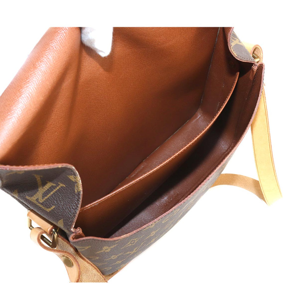 Louis Vuitton Monogram Cult Ciel Shoulder Bag Brown