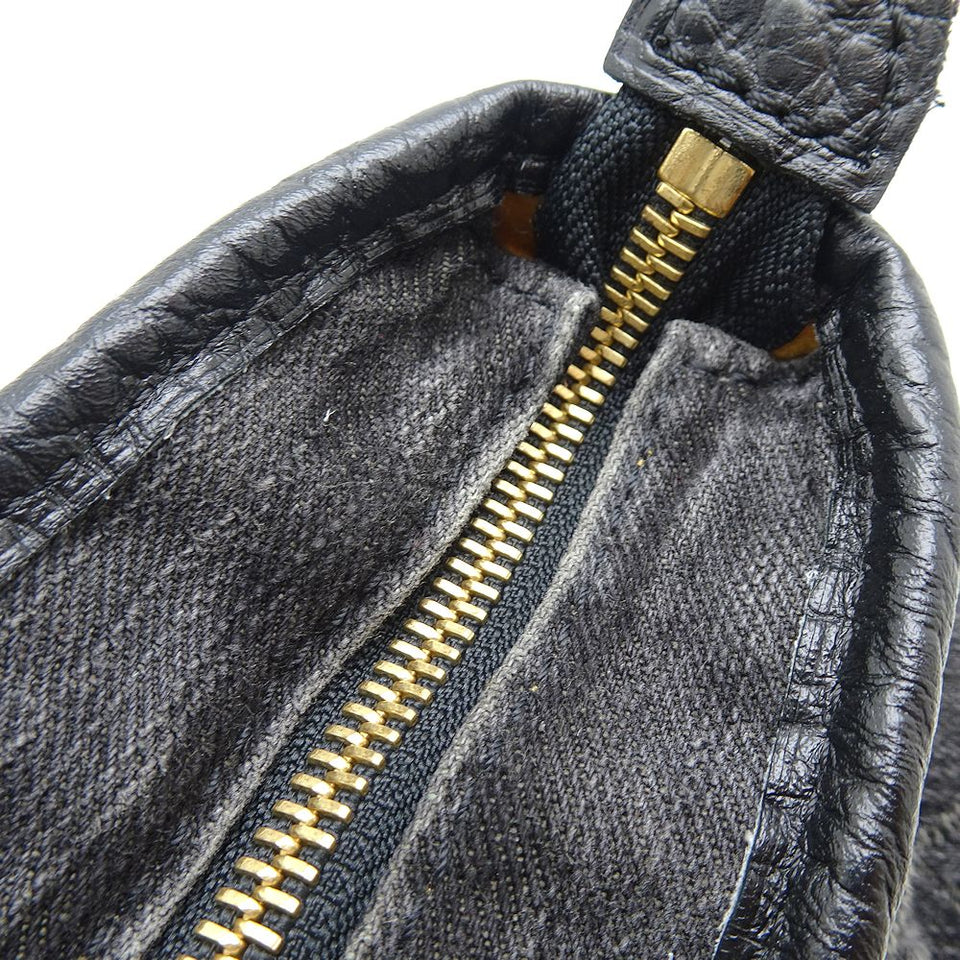 Louis Vuitton Monogram Denim Neo Cabby MM Noir Shoulder Bag Black