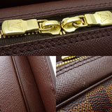 Louis Vuitton Damier Triana Handbag Ebene