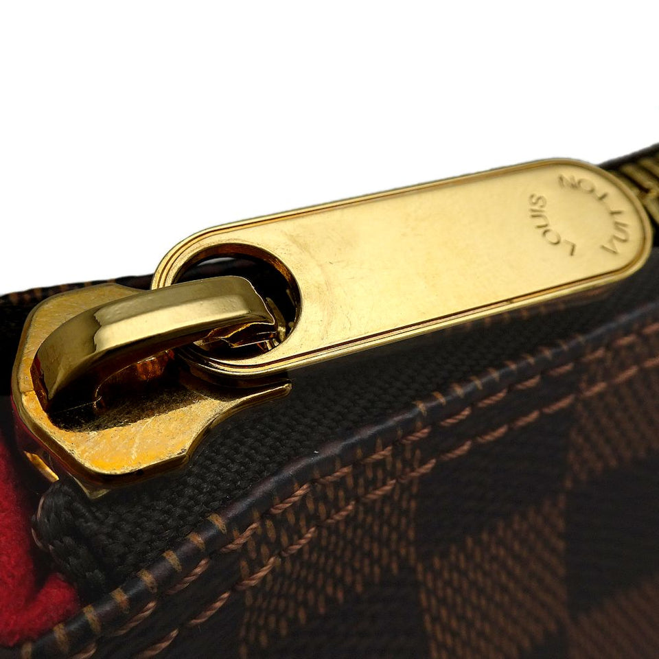 Louis Vuitton Damier Saleya MM Shoulder Bag Ebene