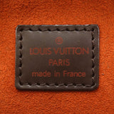 Louis Vuitton Damier Pochette Ipanema Ebene Waist Bag Pouch Brown