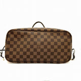 Louis Vuitton Neverfull MM Tote Bag Damier Ebene Brown