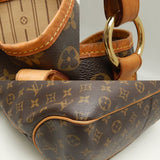 Louis Vuitton Monogram Delightful MM Shoulder Bag Brown