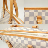 Louis Vuitton Damier Azur Riviera PM Handbag White