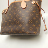 Louis Vuitton Monogram Neverfull PM Tote Bag Brown