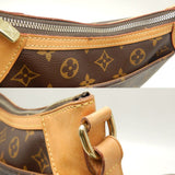Louis Vuitton Monogram Odeon PM Shoulder Bag Brown