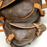 Louis Vuitton Monogram Saumur 30 Shoulder Bag Brown