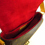 Louis Vuitton Sac Tan Blanc Shoulder Bag Monogram Canvas