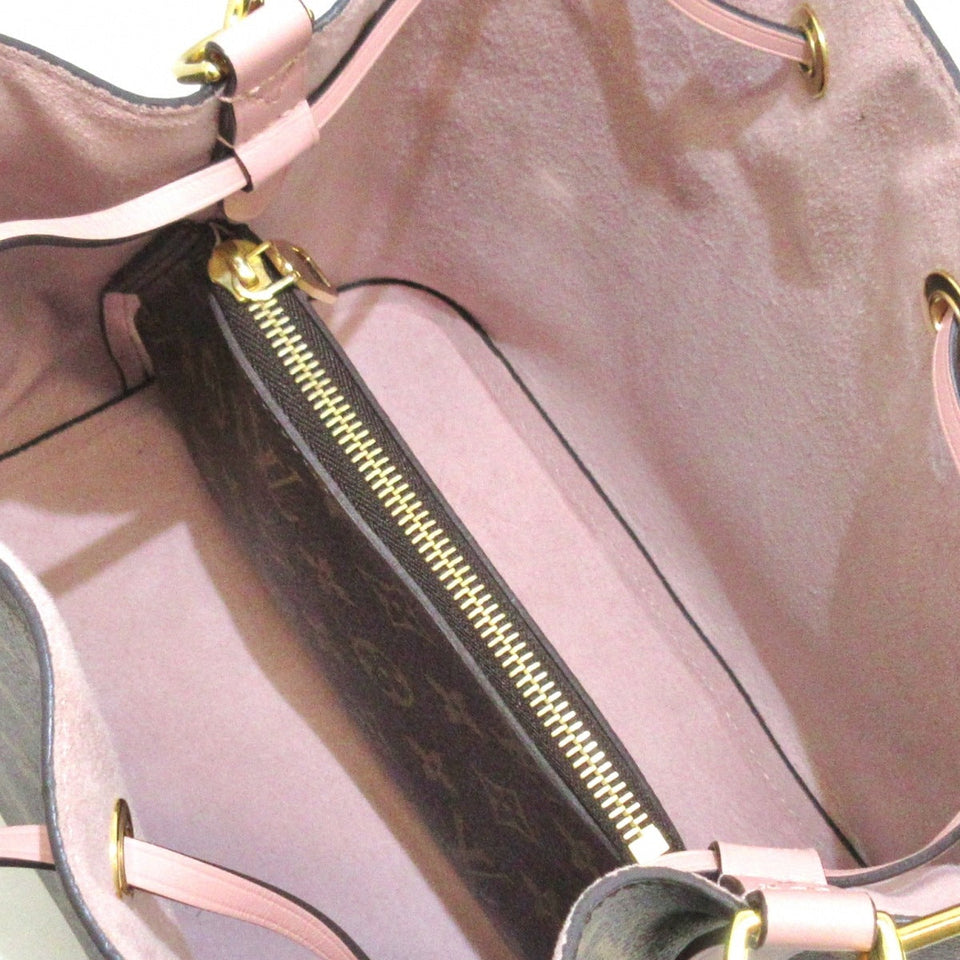 Louis Vuitton Neonoe Shoulder Bag Rose Poodle Monogram Canvas